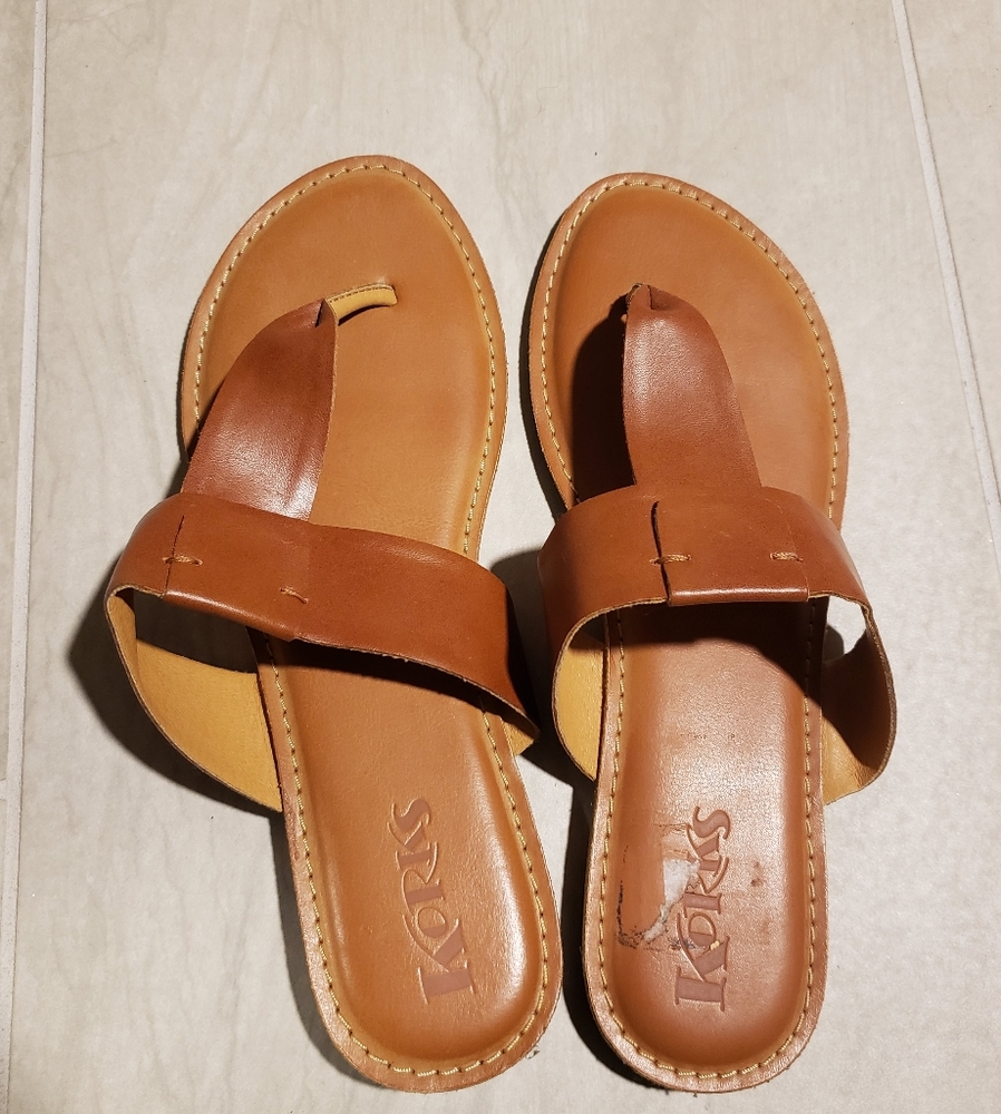 GUC Korks By Kork-Ease Thong Flat Sandal - Picture 7 of 8